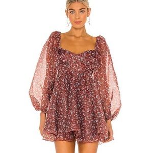 Selkie Princess Dress in Crimson Darling                 SIZE: S